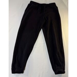 Tek Gear Ultra Soft Fleece Sweatpants Men's M Straight Black Soft Excellent